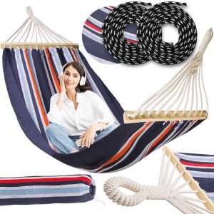 Стильний Садовий Гамак Sofotel Bahama Double 220 см 2-Осібний для Комфорту Двох