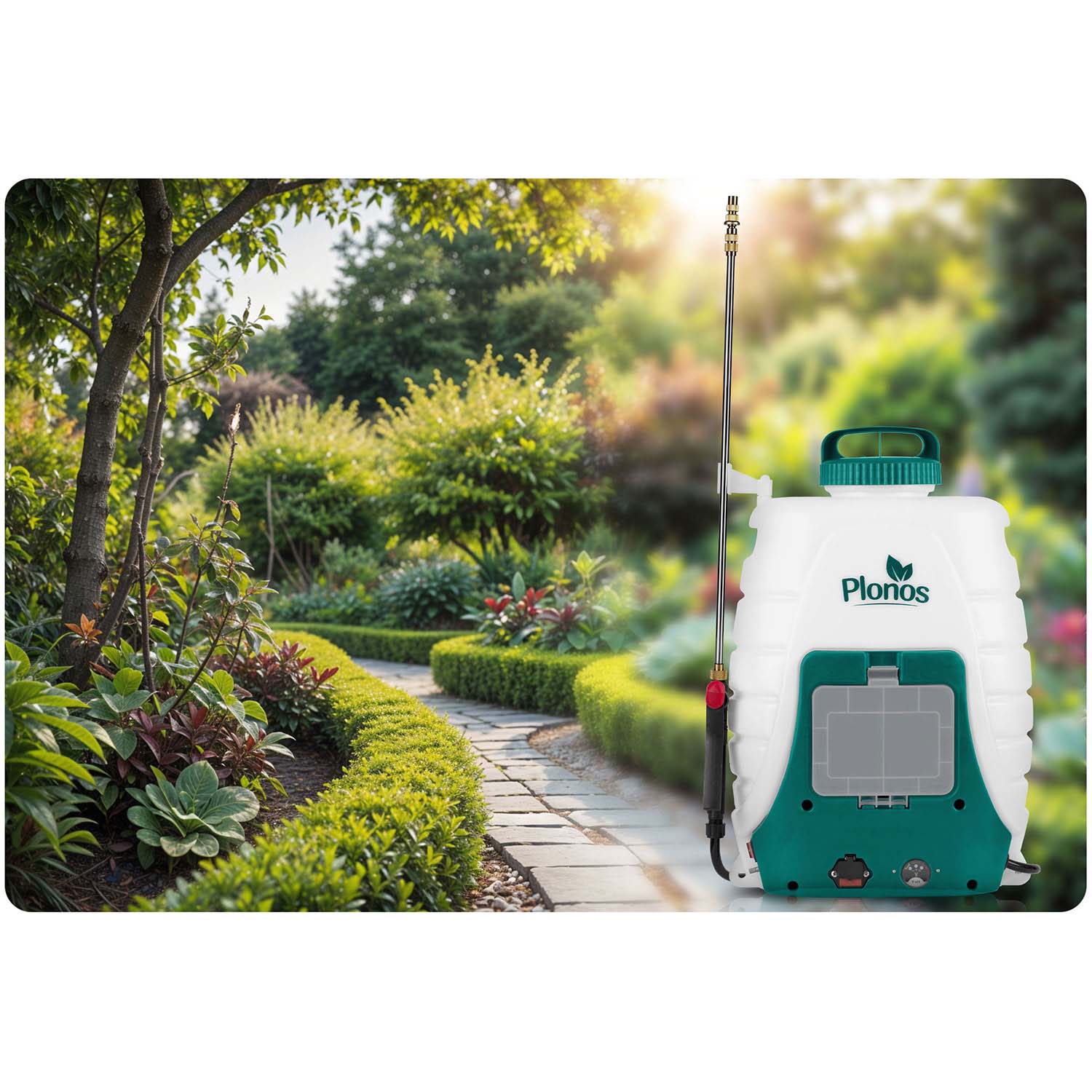 Акумуляторний Обприскувач Plonos PL-601 для Зручного та Ефективного Догляду за Садом - Зображення 12