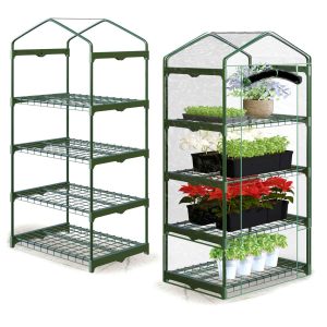 Компактна Теплиця-Стелаж Plonos 70x50x160 см для Ефективного Вирощування
