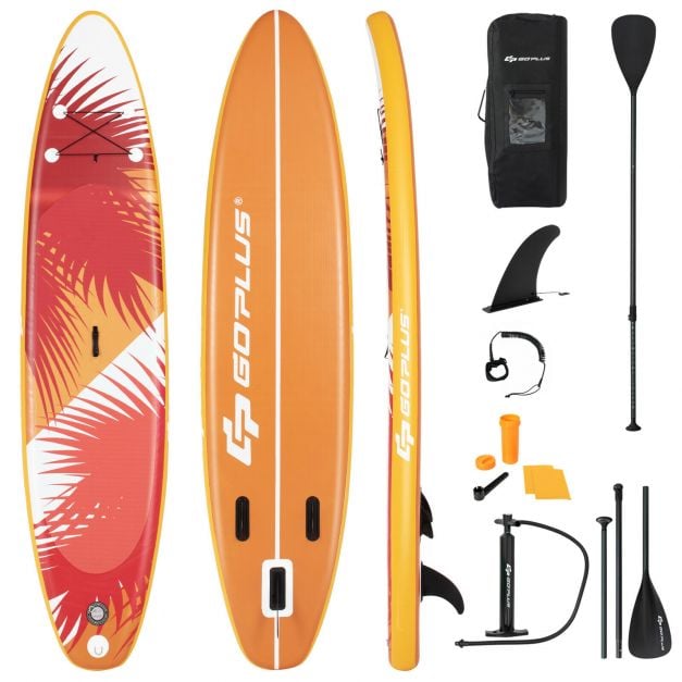 SUP Дошка Costway SP37553-L 335см з Веслом — Ідеальний Варіант для Енергійного Відпочинку на Воді