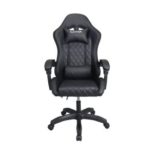 Ігрове Крісло WS8152 Black з RGB Підсвіткою та Вбудованими Динаміками