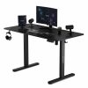 Електричний Ігровий Стіл SENSE7 Nojo 120×60 см Чорний з Регульованою Висотою для Активної Зони