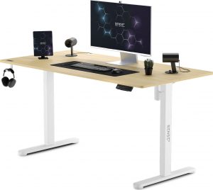 Ігровий Стіл SENSE7 Nojo Pine 140×70 см — Натуральне Оформлення для Естетичної Роботи