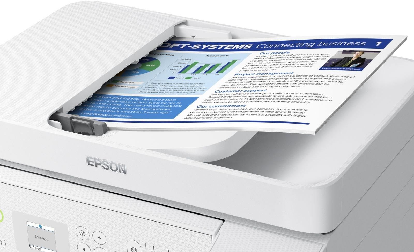 Epson EcoTank L5316 WiFi (C11CJ65413) — Економний БФП з Інтелектуальною Заправкою для Вдома та Офісу - Зображення 9