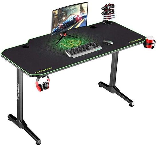 ULTRADESK FRAG Green 140×60 см + Підкладка — Зелений Акцент для Стильної Гейм-зони - Зображення 3