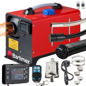 Обігрівач Масляний Автомобільний Bartimex TSD-2 8 кВт Webasto з Вентилятором для Мобільного Тепла