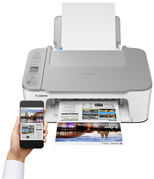 Canon Pixma TS3451 Wi-Fi (4463C026) — Компактний Струменевий Принтер для Домашнього Користування - Зображення 7