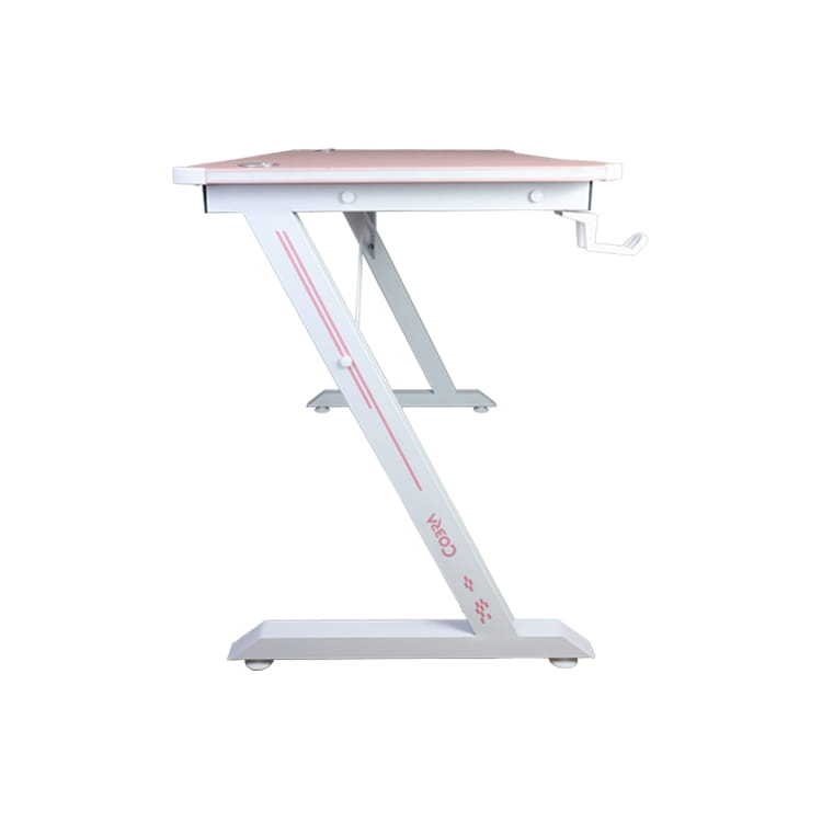Геймерський Стіл CRF4575RGB Рожевий з Унікальним Дизайном та Підсвіткою - Зображення 7