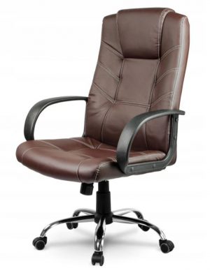 Коричневий офісний стілець Sofotel Eago 221