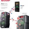 Портативна Акустика SHARP PS-929 Black 1014126 — Високоякісний Звук у Стильному Корпусі
