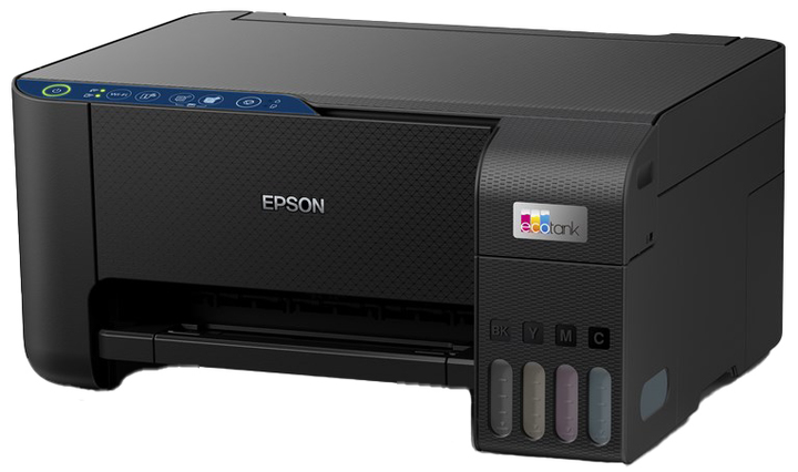 Epson EcoTank L3270 Wi-Fi Black (C11CJ67434) — Економний БФП з Інтелектуальним Управлінням для Домашнього Офісу - Зображення 2