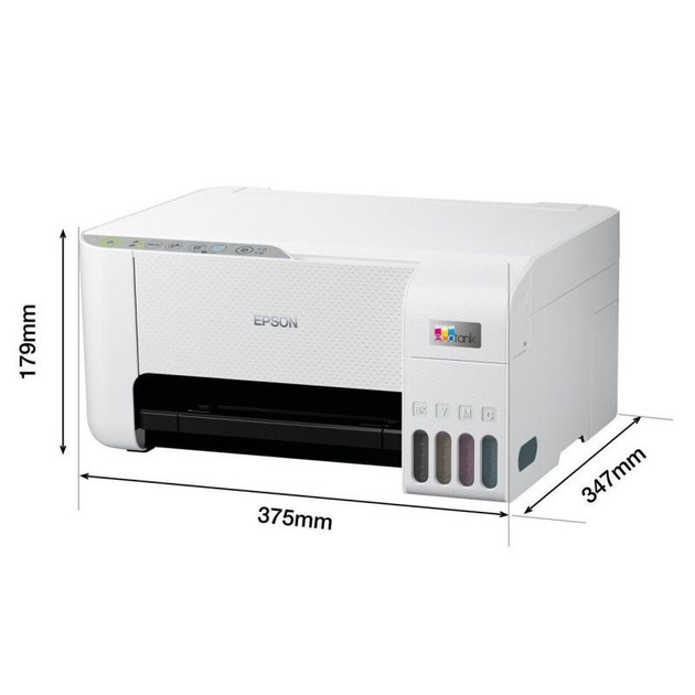 Принтер для друку вдома та офісі Багатофункціональний пристрій Epson EcoTank L3256 з WiFi (C11CJ67407