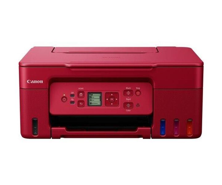 Canon G3470 Red All-in-One (5805C049) — Яскравий Принтер із Повним Набором Функцій для Щоденного Друку - Зображення 2