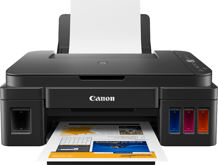 Canon G2410 PIXMA A4 BFP (2313C009) — Принтер із Вбудованою СНПЧ для Економного Друку без Картриджів - Зображення 2