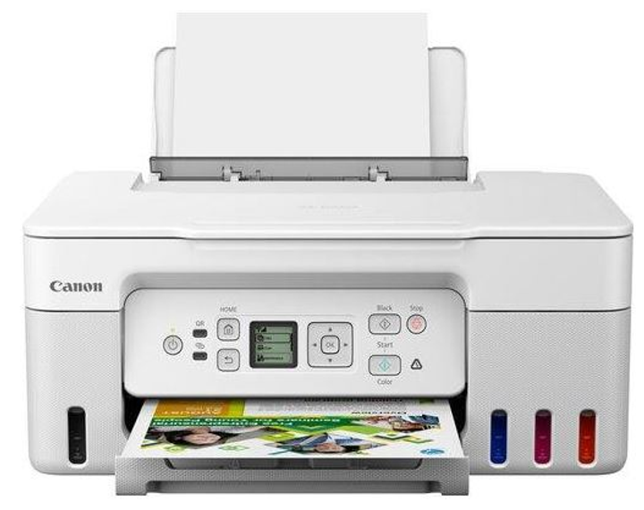 Принтер для друку вдома та офісі Багатофункціональний пристрій Canon PIXMA G3470 білий (5805C029) – висока якість друку та яскраві фото
