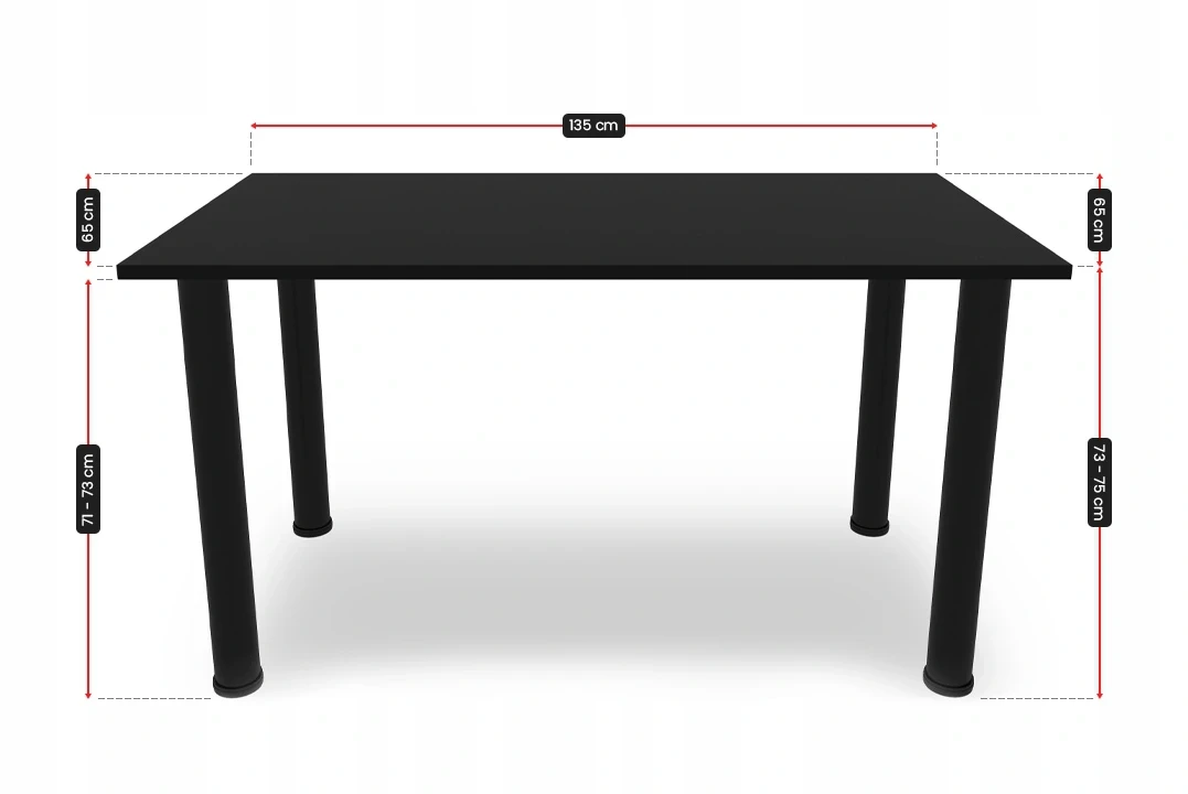 MARCO Game Pro One Ігровий Стіл 135×75×65 см — Комфорт і Стиль для Твоєї Ігрової Реальності - Зображення 2
