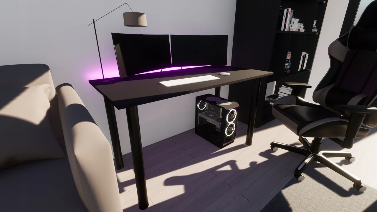 MARCO Game Pro One Ігровий Стіл 135×75×65 см — Комфорт і Стиль для Твоєї Ігрової Реальності - Зображення 4