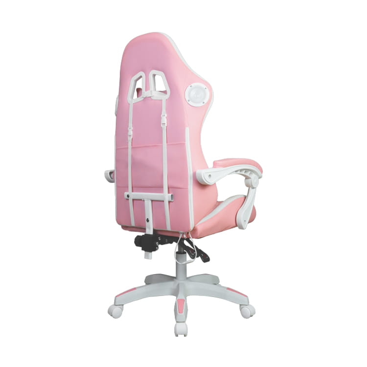 Ігрове Крісло WS8151 Pink з RGB та Bluetooth для Яскравого Геймінгу - Зображення 9