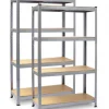 Стелаж Складський Металевий Plonos 180×90×40 см — Міцна та Зручна Організація Простору