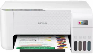Багатофункціональний Принтер для друку вдома та офісі пристрій Epson EcoTank L3276 WiFi (C11CJ67436) білий