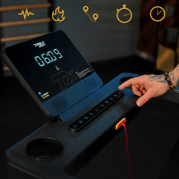 Trex Sport TX-700TM RUNVO — Електрична Доріжка для Інтенсивних Домашніх Кардіо-Тренувань - Зображення 6