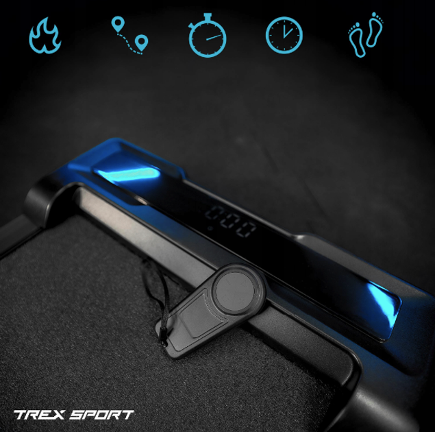 Trex Sport TX-300WP Walking Pad AERO — Складна Доріжка для Прогулянок у Домашньому Просторі - Зображення 7