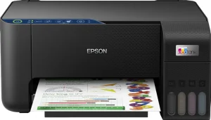 Багатофункціональний Принтер для друку вдома та офісі Epson EcoTank L3271 WiFi (C11CJ67435) Black