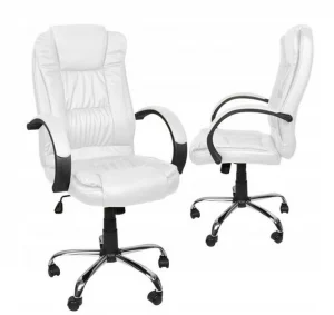 Елегантне і комфортне Офісне крісло для вашого робочого місця Malatec 23240 екошкіра