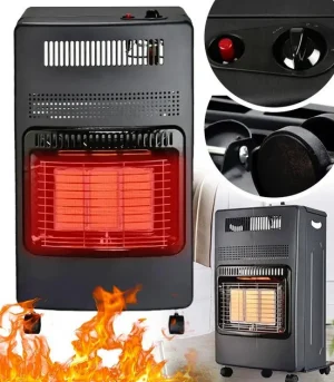 Газовий Обігрівач Gordon 4200W з Низьким Рівнем Шуму для Домашнього Використання