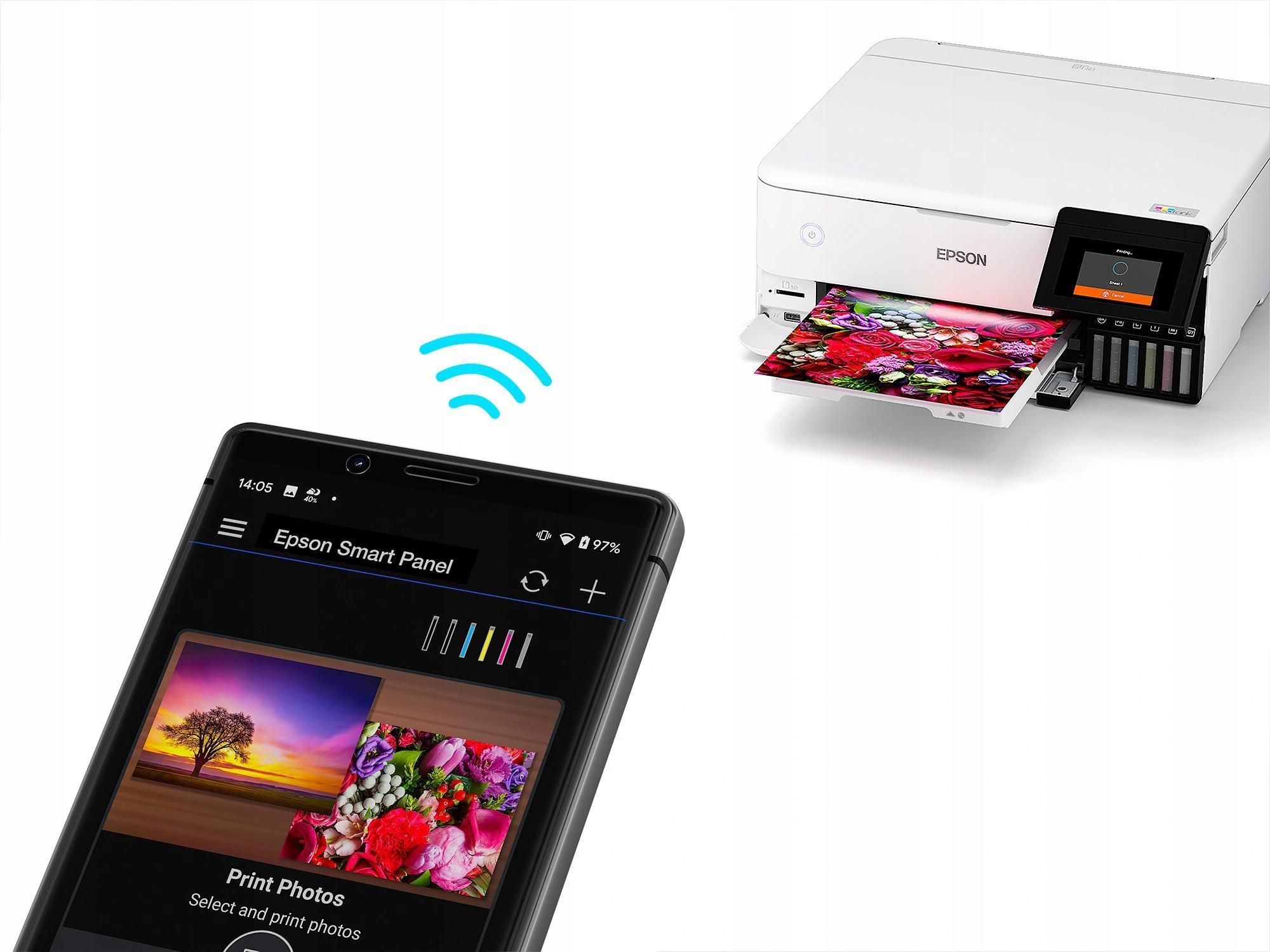 Epson EcoTank L8160 (C11CJ20402) — Багатофункціональний Фото-принтер із Якісним Кольоровим Друком - Зображення 3