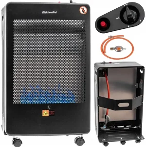 Газовий Обігрівач RIWALL BLAZER 5000W з Системою Каталітичного Горіння для Максимального Комфорту