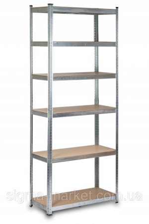 Металевий Стелаж Thomas KLT20-6 222x90x40 см 6 Полиць Вантажопідйомність 900 кг
