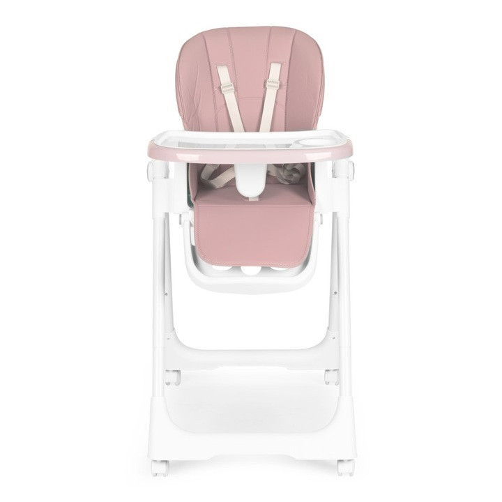 Стільчик ECOTOYS HA-013 Рожевий з Екошкірою та Подвійними Лямками для Зручного Використання