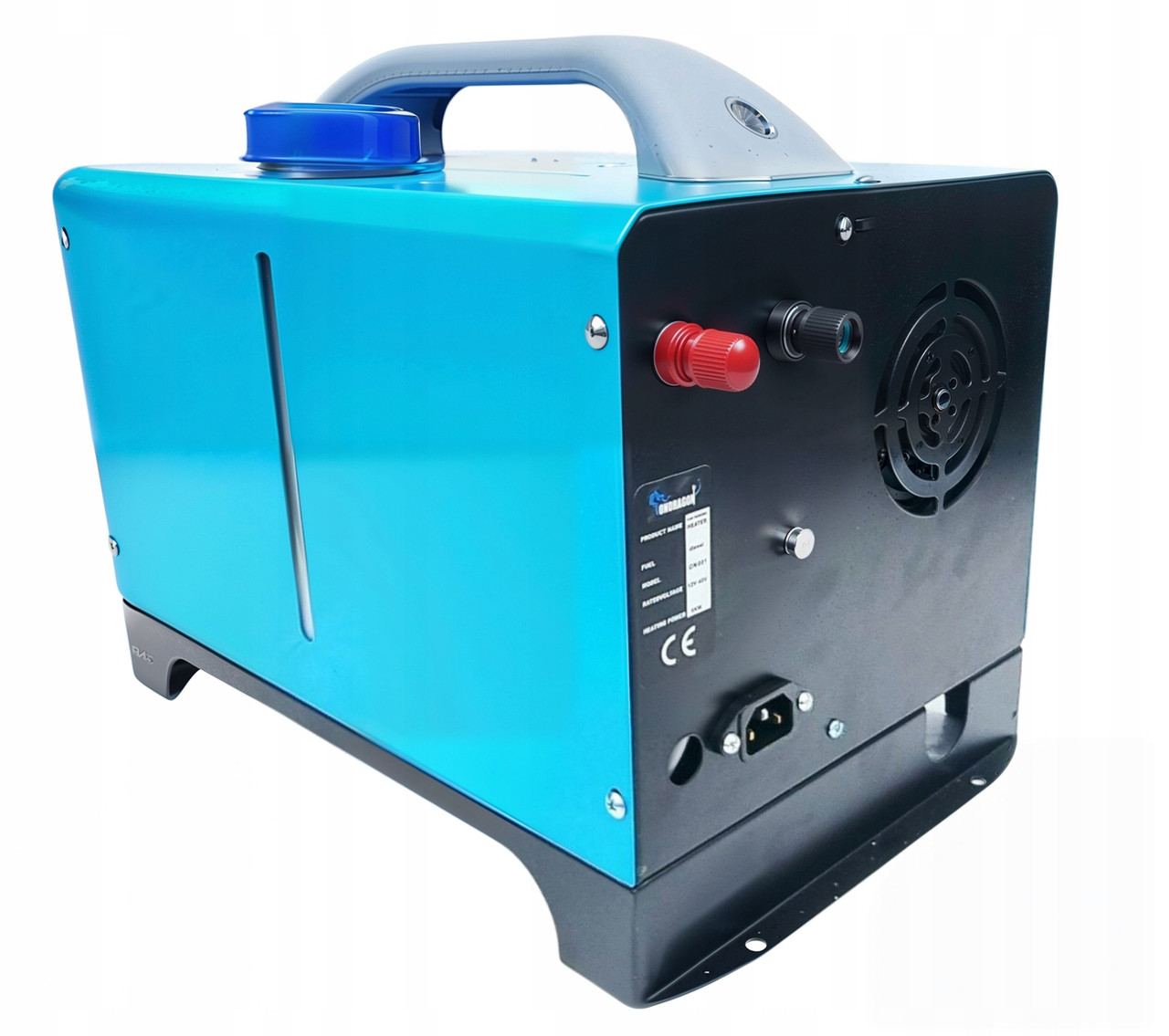 Дизельний Автомобільний Обігрівач Ondragon ON001 8 kW з Компактною Формою для Універсального Використання - Зображення 2