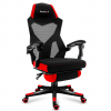 Геймерське Крісло Huzaro Combat 3.0 Red з Підсиленою Підтримкою та Яскравим Оформленням