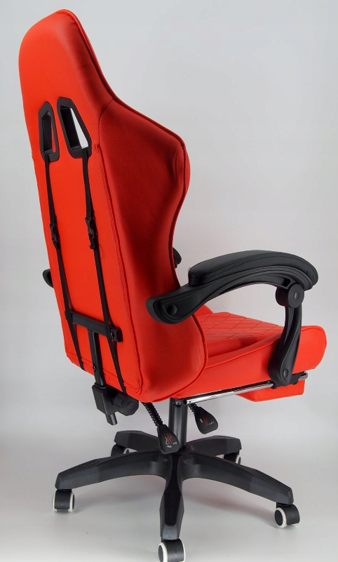 Динамічне Геймерське Крісло COYOC DEVILS III Red з Агресивним Дизайном - Зображення 5
