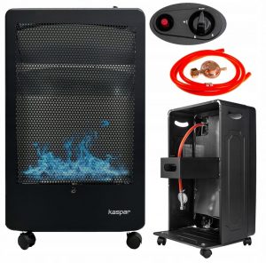 Газовий Обігрівач Kaspar 3800W Компактний з Захистом від Перегріву для Побутового Використання