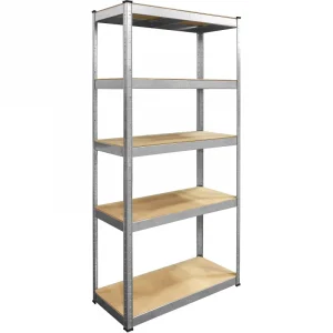 Металевий Стелаж LEGGER DG-200 180x90x40 см 5 Полиць 1000 кг Надійний для Складу