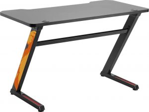 Ігровий Комп’ютерний Стіл NanoRS RS120 Чорний 120×60 см — Лаконічність і Надійність для Геймерської Зони