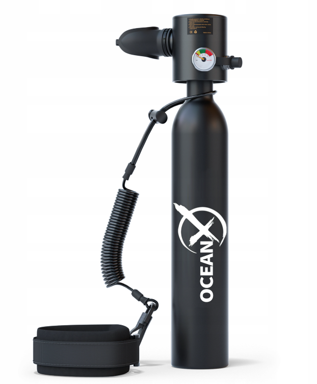 OceanX Mini Set 0.5 л — Ефективний Набір з Міні-Балоном, Насосом та Сумкою для Мобільного Дайвінгу - Зображення 2