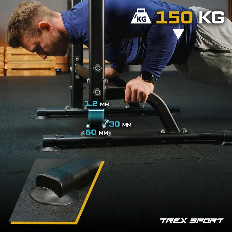 Штанга Регульована для Підтягувань і Брусів Trex Sport TX-060PR — Міцність та Універсальність для Домашнього Тренажера - Зображення 5