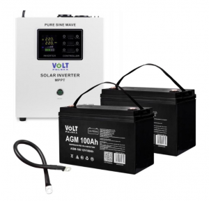 Перетворювач Напруги Volt Polska Sinus Pro 2000W DC-AC з Потужним Виходом для Надійного Живлення