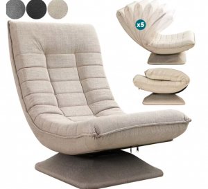 Розкладне Крісло Casaria Бежеве для Затишку та Стилю у Вашому Інтер’єрі