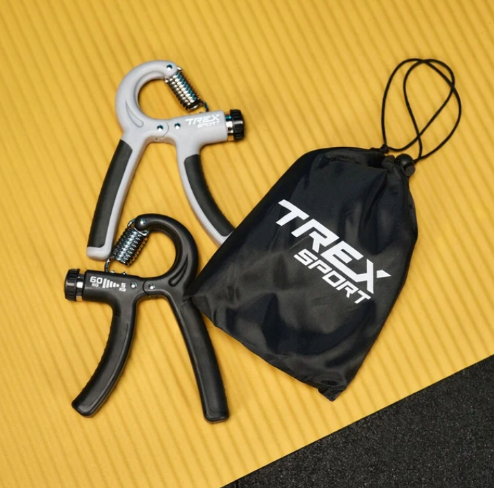 Регульовані Еспандери Trex Sport TX-002HGB 5-60 кг Чорно-Сірі для Ефективних Тренувань - Зображення 2