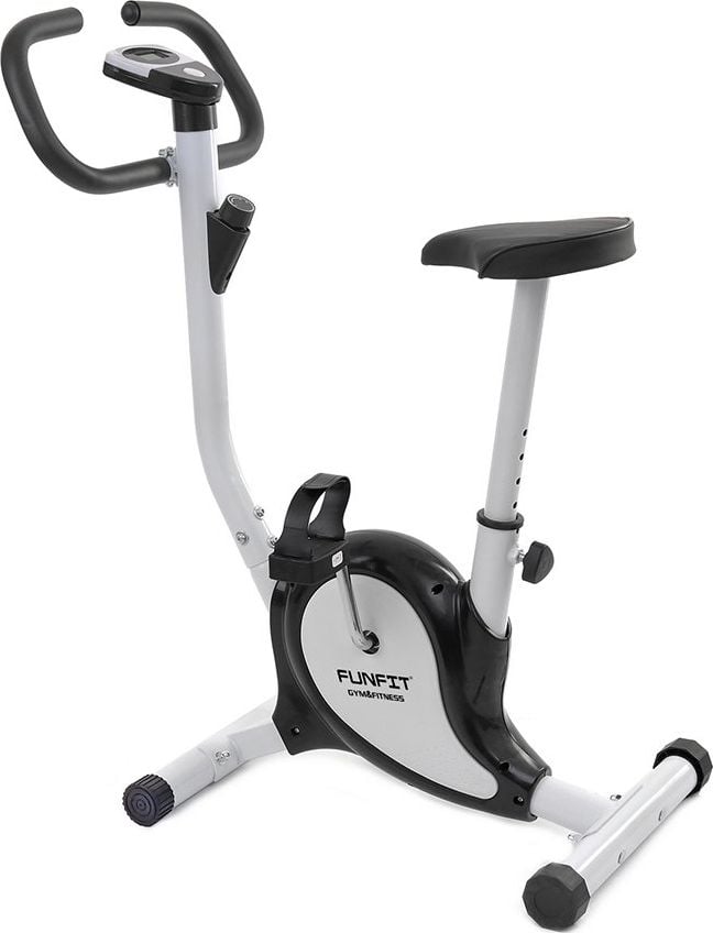 Механічний велотренажер для домашніх тренувань Funfit F01 білий