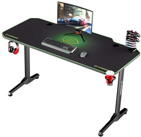ULTRADESK FRAG Green 140×60 см + Підкладка — Зелений Акцент для Стильної Гейм-зони - Зображення 4