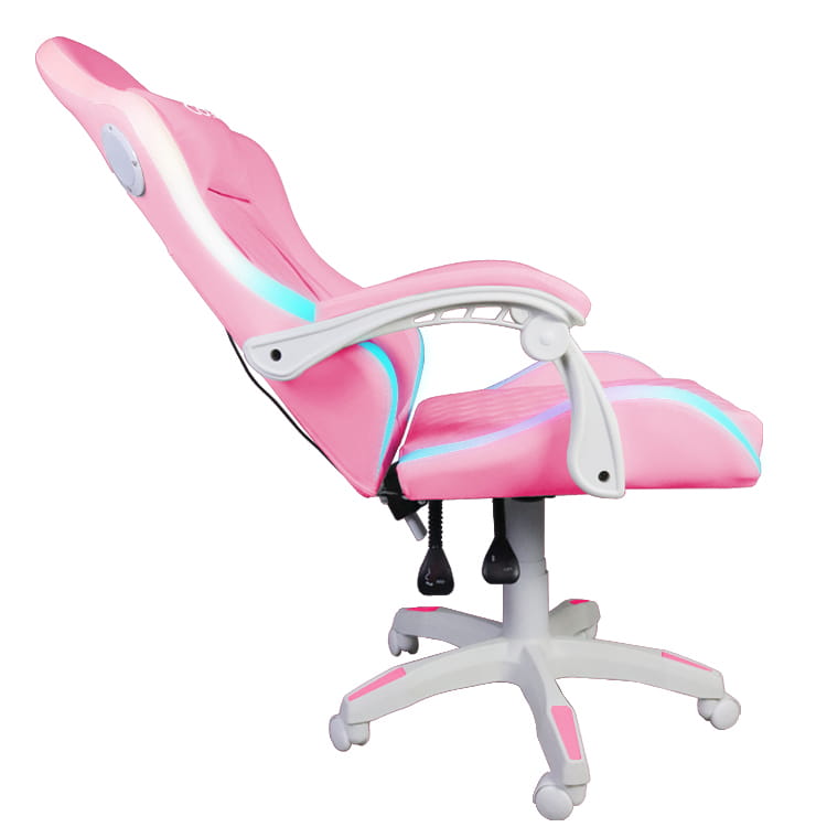 Ігрове Крісло WS8151 Pink з RGB та Bluetooth для Яскравого Геймінгу - Зображення 2