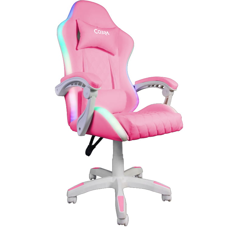Ігрове Крісло WS8151 Pink з RGB та Bluetooth для Яскравого Геймінгу - Зображення 4