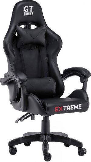 Ігрове Крісло Zenga Extreme GT Black S у Чорному Дизайні для Професійних Гравців
