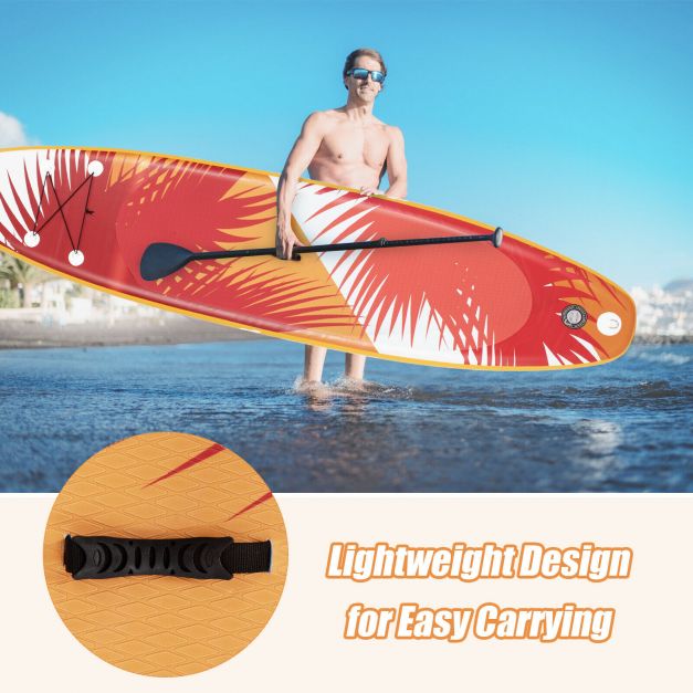 SUP Дошка Costway SP37553-L 335см з Веслом — Ідеальний Варіант для Енергійного Відпочинку на Воді - Зображення 5